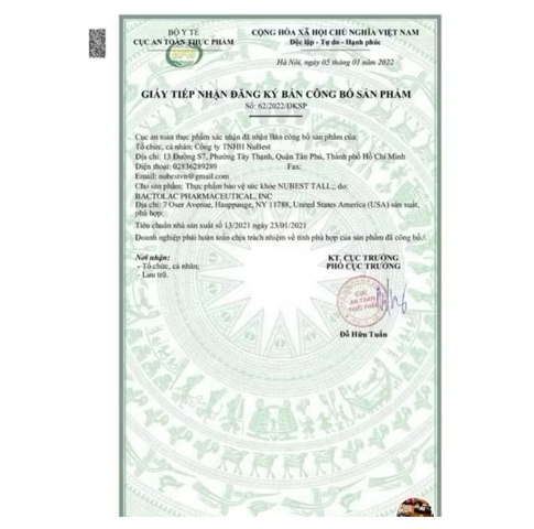 iên Uống Tăng Chiều Cao Nubest Tall 10+ Cho Bé Từ 10 Tuổi - Hỗ Trợ Phát Triển Chiều Cao Tối Ưu - Sản Phẩm Mỹ
