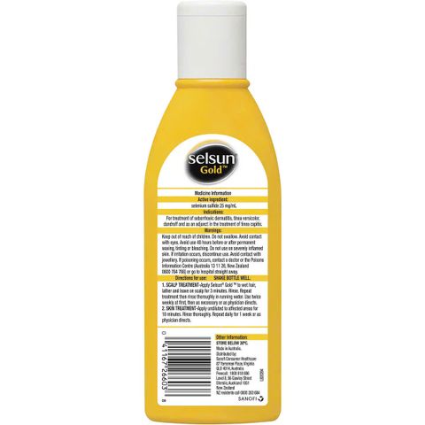 Dầu Gội Selsun Úc 200ml Chăm Sóc Da Đầu Sạch Gàu Hương Dịu Nhẹ