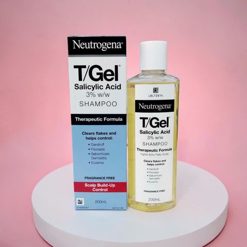 Dầu Gội Neutrogena T/Gel Shampoo 200ml Hỗ Trợ Giảm Cảm Giác Ngứa Da Đầu