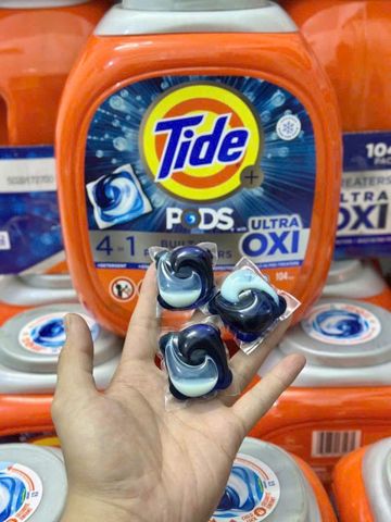 [Lẻ ] Viên giặt quần áo Tide Pods Mỹ