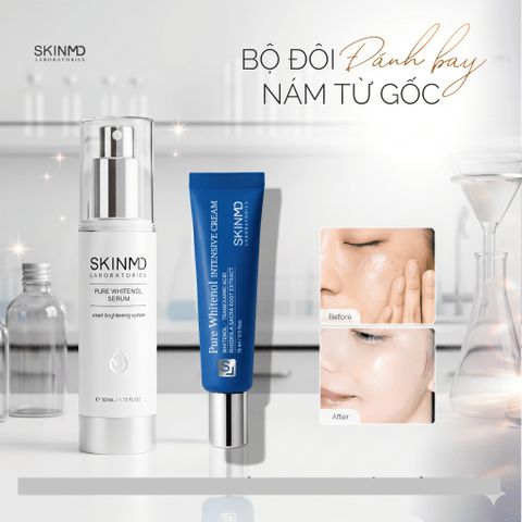 Kem Dưỡng SkinMD Pure Whitenol Intensive Cream 15ml Skin MD Giảm Nám Trắng Da