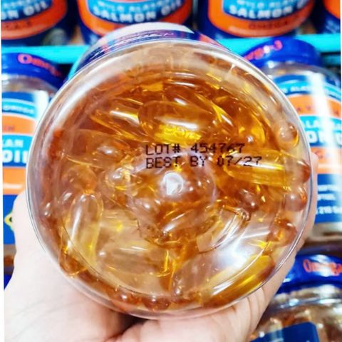 [Mẫu Mới] Dầu Cá Hồi Pure Alaska Omega Wild Alaska Salmon Oil Omega-3 - 210 viên - Hỗ trợ Sức Khỏe Tim Mạch/Não Bộ/Thị Lực - S/P Chuẩn Mỹ