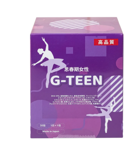 Siro bổ sung vitamin và khoáng chất cho bé gái trong giai đoạn tăng trưởng G-TEEN Kenko (30 gói x 15g)