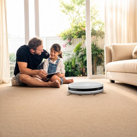Robot Hút Bụi Lau Nhà MEDION MD11889 S05 - Thông Minh, Công Suất 2000Pa, Điều Khiển Ứng Dụng, Nhập Khẩu Đức