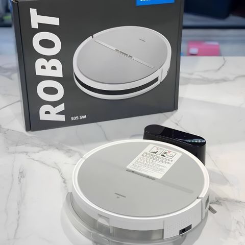Robot Hút Bụi Lau Nhà MEDION MD11889 S05 - Thông Minh, Công Suất 2000Pa, Điều Khiển Ứng Dụng, Nhập Khẩu Đức