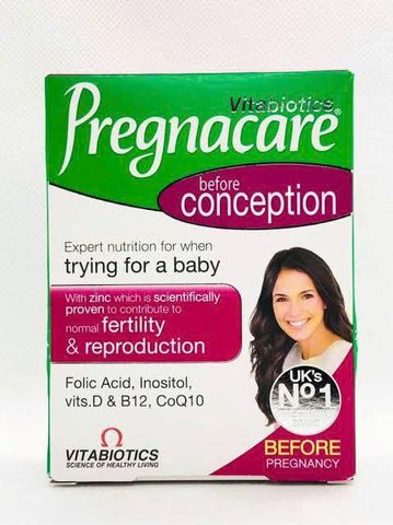 Viên uống Pregnacare Before Conception cho nữ hộp 30 viên của Anh