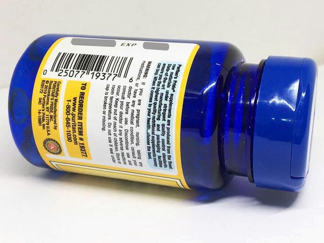 Viên uống bổ sung Vitamin D3 Puritan’s Pride Vitamin D3 125mcg (5000 IU) 100 viên của Mỹ