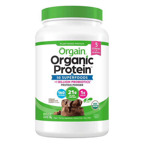Bột Protein hữu cơ 50 Superfoods 1.22kg hương chocolate Usa