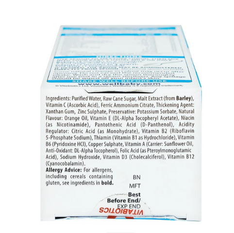Siro bổ sung vitamin khoáng chất cho trẻ Vitabiotics Wellbaby Multi-Vitamin Liquid (150ml)