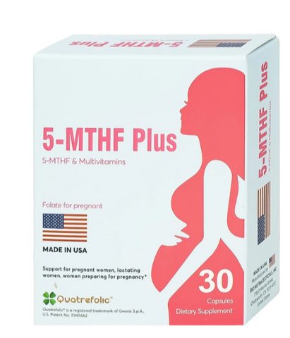 Viên bổ sung 5-MTHF, vitamin, khoáng chất cho phụ nữ mang thai 5-MTHF Plus (3 vỉ x 10 viên)