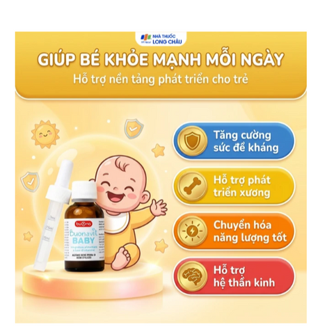 Dung dịch bổ sung vitamin cho trẻ Buona Bounavit Baby (20ml)