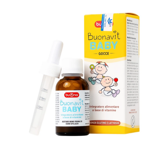 Dung dịch bổ sung vitamin cho trẻ Buona Bounavit Baby (20ml)