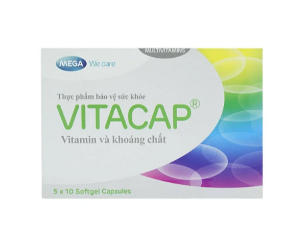Vitacap Mega We Care 50 Viên – Vitamin Tổng Hợp Bổ Sung Vitamin & Khoáng Chất Cho Cơ Thể