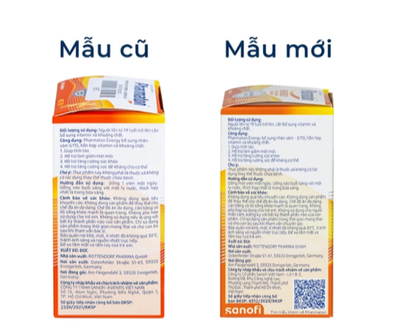 Pharmaton Energy 30 Viên – Bổ Sung Vitamin & Khoáng Chất Hỗ Trợ Tăng Năng Lượng, Giảm Mệt Mỏi