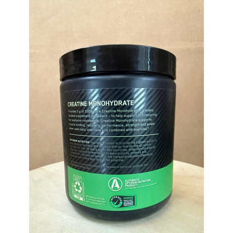 Creatine Monohydrate Nhãn Xanh ON Optimum Nutrition 300g – Tăng Sức Mạnh & Hiệu Suất Tập Luyện