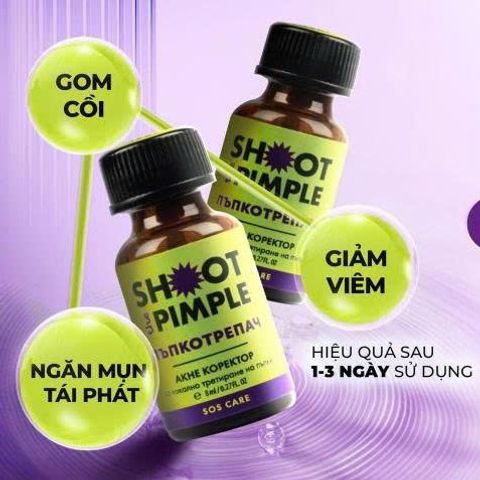 Kem chấm mụn giảm sưng viêm & gom cồi mụn Shoot The Pimple Anti-Blemish Corrector 8ml [hàng nhập khẩu]