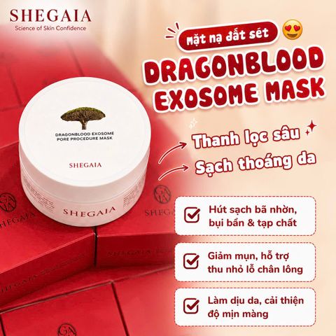 Mặt Nạ Shegaia Dragonblood Exosome mask 150g [hàng nhập khẩu]
