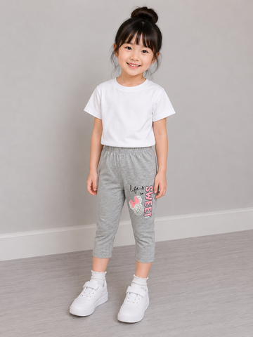 Quần legging co giãn mềm mát micky cute đáng yêu cho bé gái mùa hè