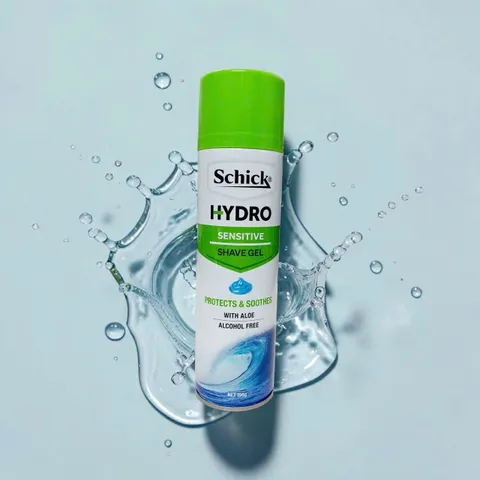 Schick Hydro Sensitive Shave Gel 198g Gel Cạo Râu Nhập Khẩu