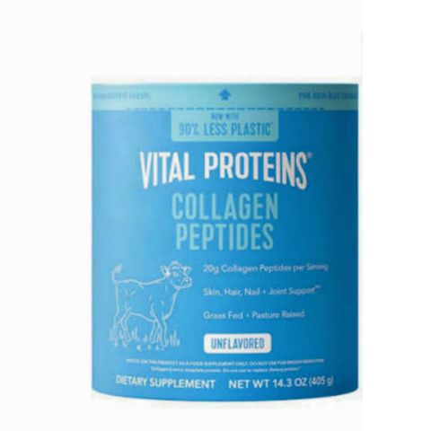 Bột Collagen Thủy Phân Không Hương Vị Vital Proteins Collagen Peptides Unflavored - Giải Pháp Làm Đẹp Da/Móng/Tóc Từ Bên Trong - S/P Chuẩn Mỹ