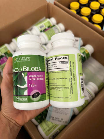 Viên uống bổ não ginkgo biloba 120mg 340 viên Usa