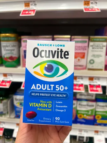 Viên bổ mắt Ocuvite dành cho người lớn tuổi Ocuvite Adult 50+ HÀNG MỸ