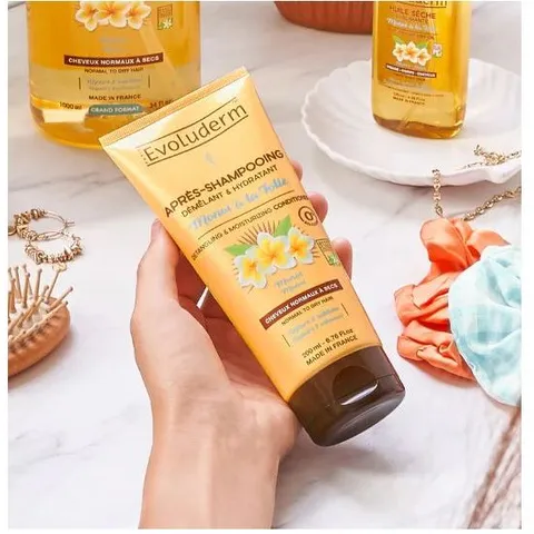 Dầu gội không silicon Evoluderm giúp dưỡng tóc suôn mượt và phục hồi tóc 400ml (QT)