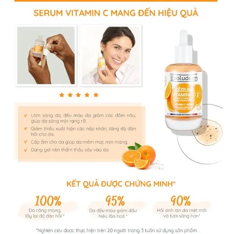 [EVOLUDERM] Tinh chất EVOLUDERM VITAMIN C SERUM 30ml