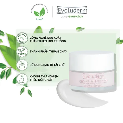 [Mẫu mới] Kem dưỡng trắng da chống lão hoa ban ngày Evoluderm bổ sung Collagen và Vitamin cho làn da rạng rỡ 50ml(18351)