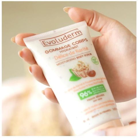 Gel tẩy tế bào chết toàn thân giúp làm sạch, dưỡng ẩm cho da Evoluderm Gommage Corps 150ml