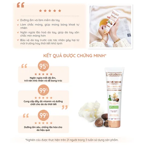COMBO Xịt Khoáng Dưỡng Ẩm, Làm Dịu Da Evoluderm 150ml Và Kem Dưỡng Da Tay Evoluderm 150ml