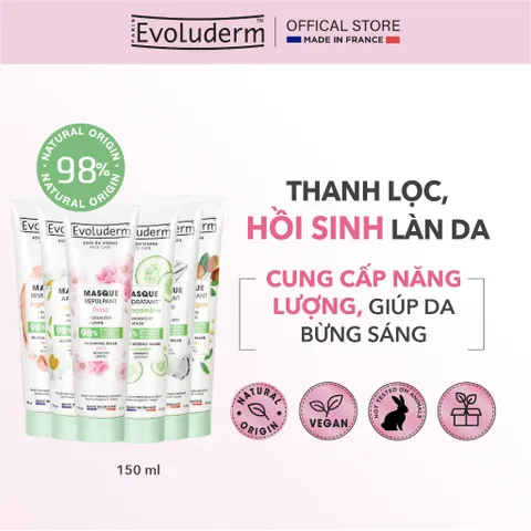 [cận date] Mặt nạ cung cấp dưỡng chất cho da Evoluderm 150ml (Nhiều phân loại)