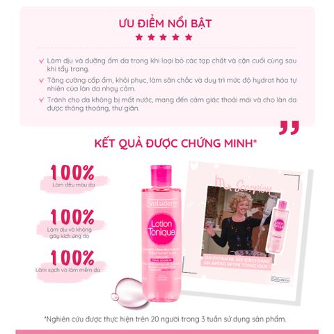 COMBO Xịt khoáng Evoluderm 150ml và Nước Hoa Hồng Cho Da Evoluderm 250ml