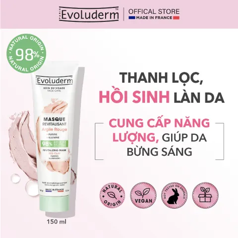 [cận date] Mặt nạ cung cấp dưỡng chất cho da Evoluderm 150ml (Nhiều phân loại)