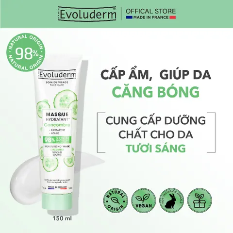 [cận date] Mặt nạ cung cấp dưỡng chất cho da Evoluderm 150ml (Nhiều phân loại)