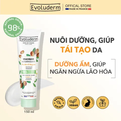 [cận date] Mặt nạ cung cấp dưỡng chất cho da Evoluderm 150ml (Nhiều phân loại)