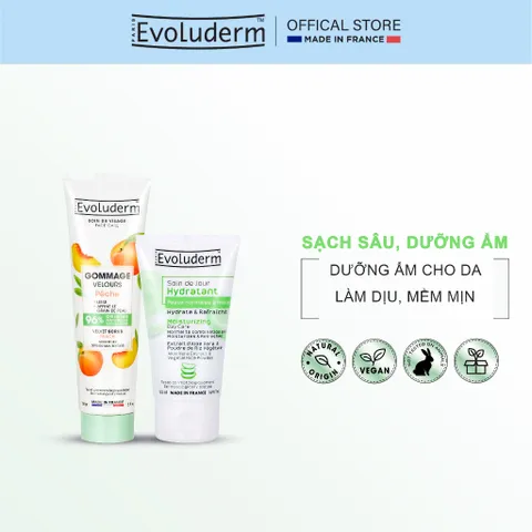 COMBO TBC Cho Da Mặt Evoluderm 150ml Và Kem Dưỡng Ẩm Ban Ngày Evoluderm 50ml