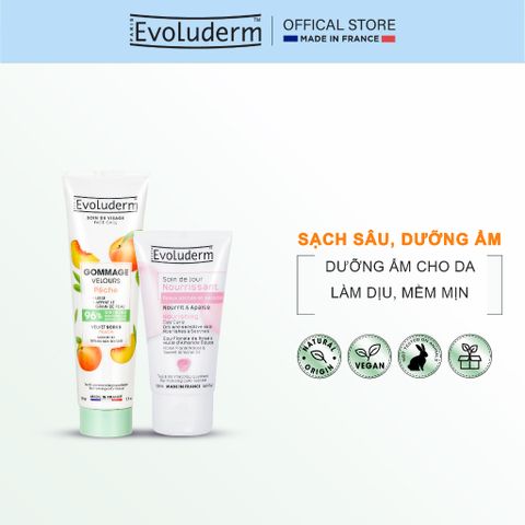COMBO TBC Cho Da Mặt Evoluderm 150ml Và Kem Dưỡng Ẩm Ban Ngày Evoluderm 50ml