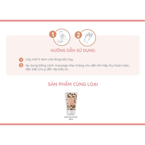 Kem Dưỡng Da Tay Evoluderm Dưỡng Ẩm Giảm Nếp Nhăn Chống Lão Hóa Cho Da Tay Mềm Mại Mịn Màng 50ml