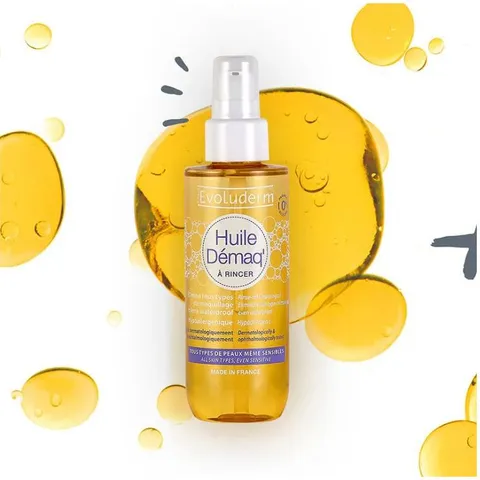 [HSD:8.2026] Dầu Tẩy Trang Tinh Dầu Hạnh Nhân Evoluderm Làm Sạch Sâu, Dưỡng Ẩm, Chống Lão Hóa Almond Cleansing Oil 150g