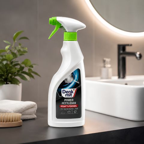 Chai Xịt Tẩy Dầu Mỡ Denkmit 750ml - Làm Sạch Hiệu Quả Nhà Bếp, Khử Mùi An Toàn, Nhập Khẩu Đức Chính Hãng