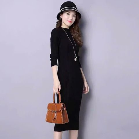 Đầm Len Dài Ôm Eo Tôn Dáng Thời Trang VH44