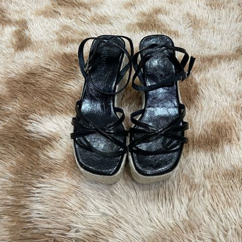 (LÙI 1 SIZE) Dép Sandal Đế Xuồng Hở Mũi Kiểu La Mã Thời Trang AG05
