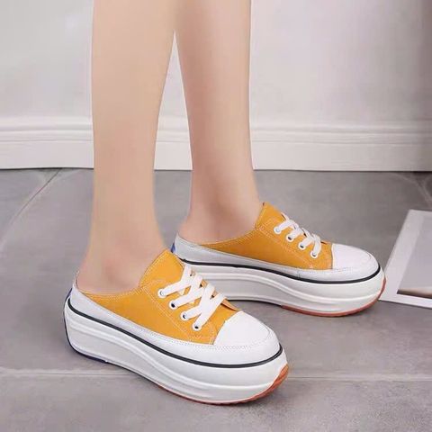 (THANH LÝ) Giày Vải Lười Tăng Chiều Cao Phong Cách AG38