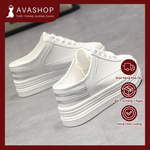 (FORM NHỎ TĂNG 1 SIZE) Giày Lười Thể Thao Nữ Tăng Chiều Cao Thời Trang AG34
