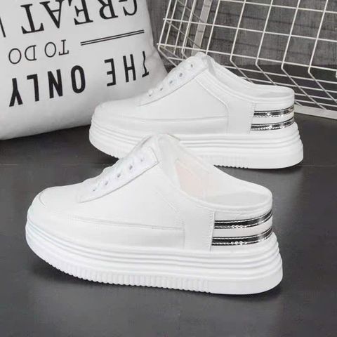 (FORM NHỎ TĂNG 1 SIZE) Giày Lười Thể Thao Nữ Tăng Chiều Cao Thời Trang AG34