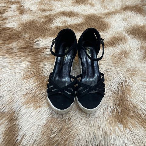 (CHÂN MỎNG LÙI 1 SIZE) Dép Sandal Đế Xuồng Siêu Cao Cấp Đế Chống Thấm Nước AG26