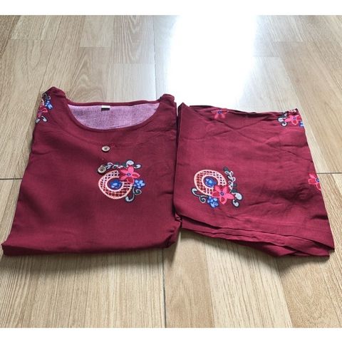 (THANH LÝ) Bộ Đồ Mặc Nhà Cotton Lụa Mềm Mát Cho Bà Cho Mẹ AB14