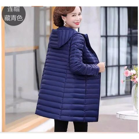 (CÓ MŨ) Áo Khoác Phao Lông Vũ Dáng Vừa Mỏng Nhẹ Thanh Lịch AK155