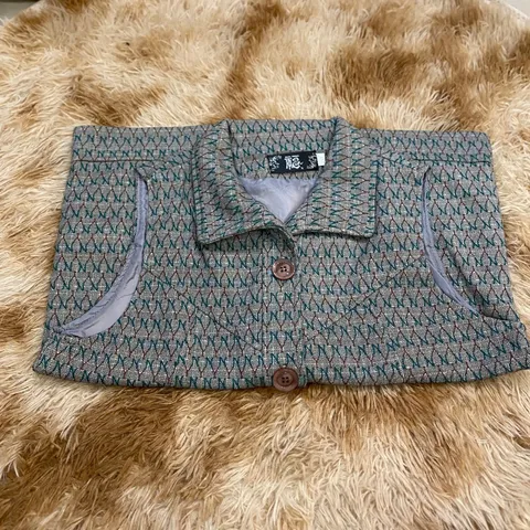 Áo Khoác Dạ Ghi Lê Cho Mẹ AD19